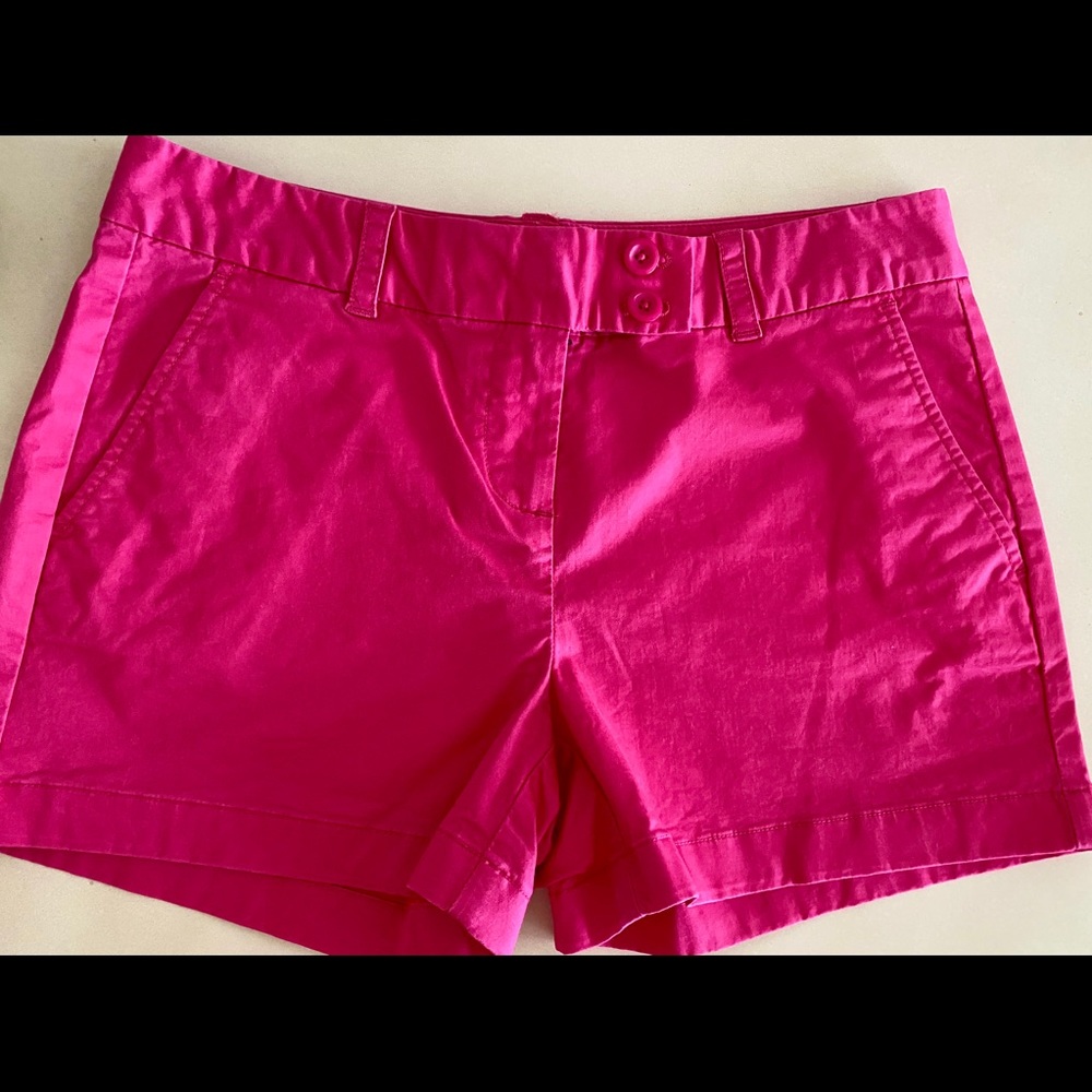 Vineyard Vines Hot Pink Ladies Shorts Size 4